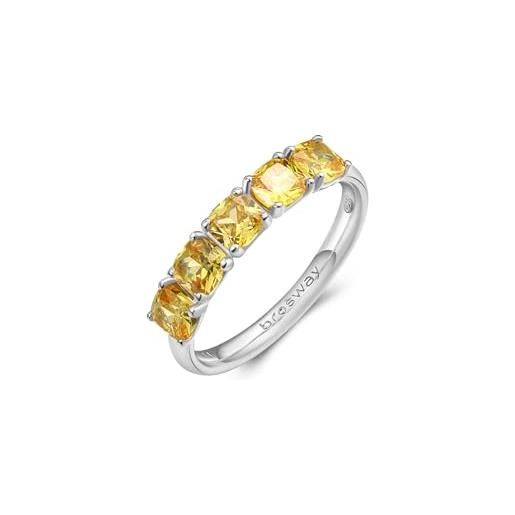 Brosway anello donna in argento, anello donna collezione fancy - fey14b