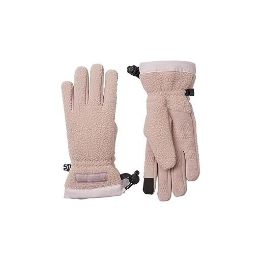 SEALSKINZ hoveton, guanti impermeabili da donna in pile sherpa per il freddo invernale, rosa, l