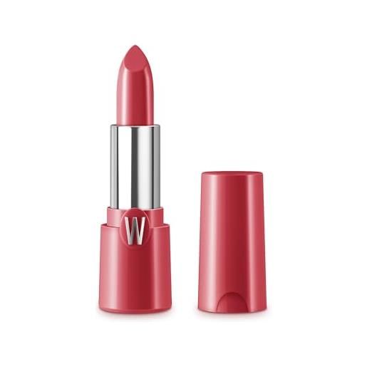WYCON cosmetics cream icon shiny lipstick - rossetto cremoso dal finish luminoso con effetto rimpolpante e levigante - 11 rouge pink