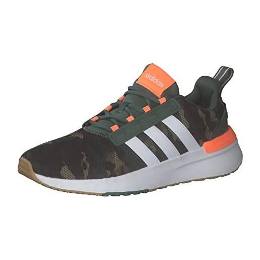 adidas racer tr21, sneakers uomo, grigio dash grey silver met shadow navy, 46 2/3 eu