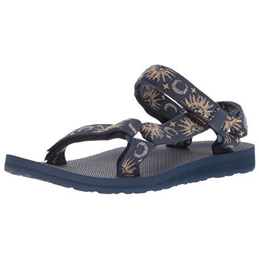 Teva originale universale, sandali donna, iridescence mandarino multi, 38 eu