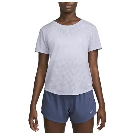 Nike one dri-fit breathe stadium t-shirt, nero, x-large donna
