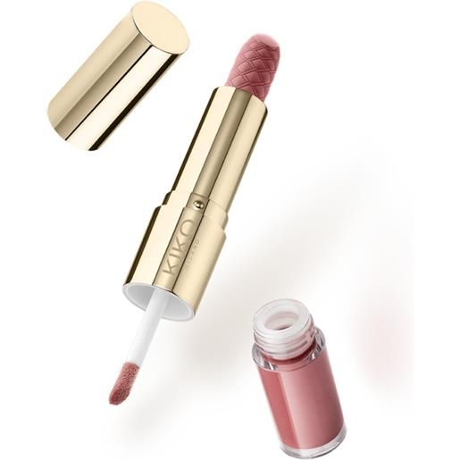 KIKO holiday première lipstick & gloss - 03 exquisite mauve