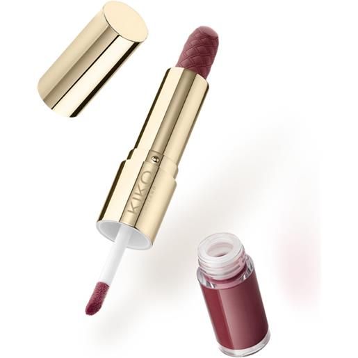 KIKO holiday première lipstick & gloss - 06 seductive burgundy