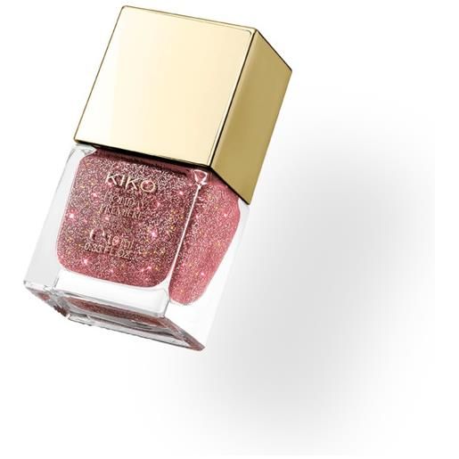 KIKO holiday première glittery nail lacquer - 02 polished pink