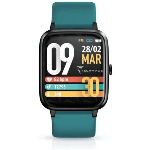 Techmade smartwatch sport con gps integrato green