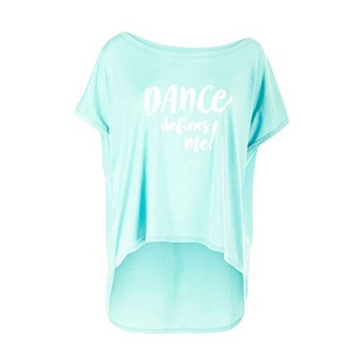 Winshape damen ultra leichtes modal-shirt mct017 defines me, dance style, fitness freizeit sport yoga workout, t donna, nero, l