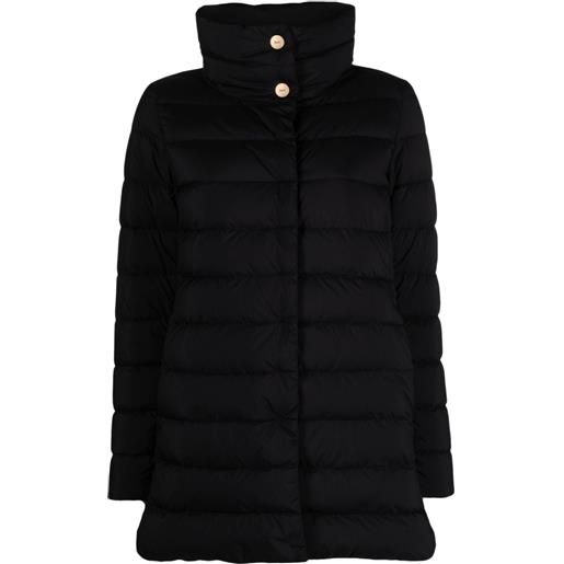 Herno nuage water-repellent funnel-neck puffer jacket - nero