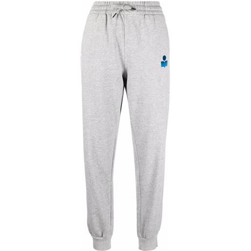 MARANT ÉTOILE pantaloni sportivi con logo - grigio