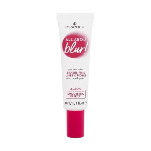 Essence all about blur!Even skin balm balsamo levigante per la pelle 30 ml per donna