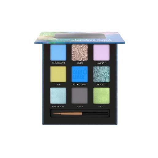 Catrice colour blast eyeshadow palette palette di ombretti con eyeliner attivabile con l'acqua 6.75 g tonalità 020 blue meets lime