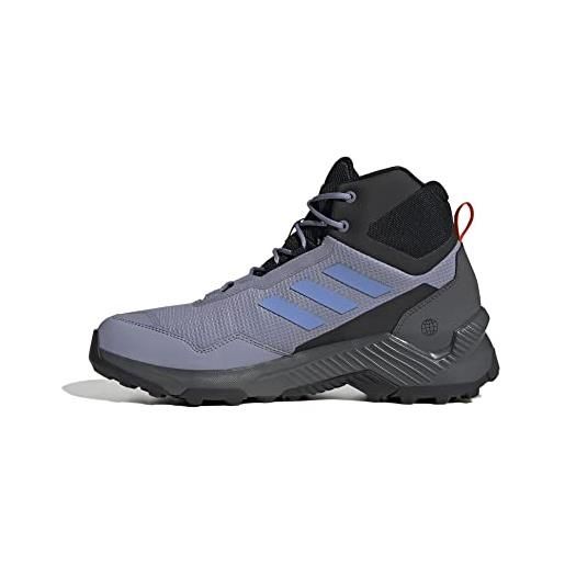 Adidas terrex eastrail 2 mid r. Rdy, sneaker uomo, silver violet/blue fusion/core black, 42 eu