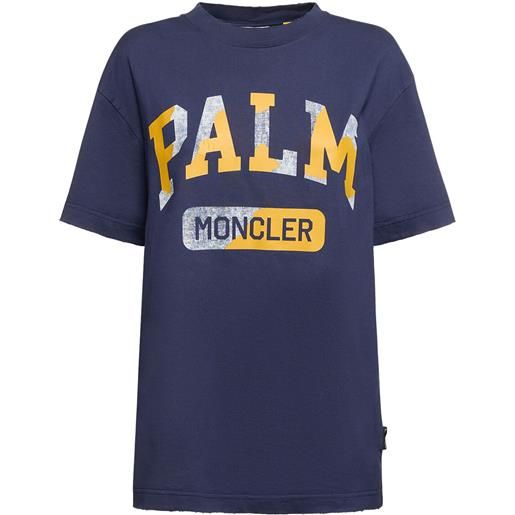 MONCLER GENIUS t-shirt moncler x palm angels in cotone