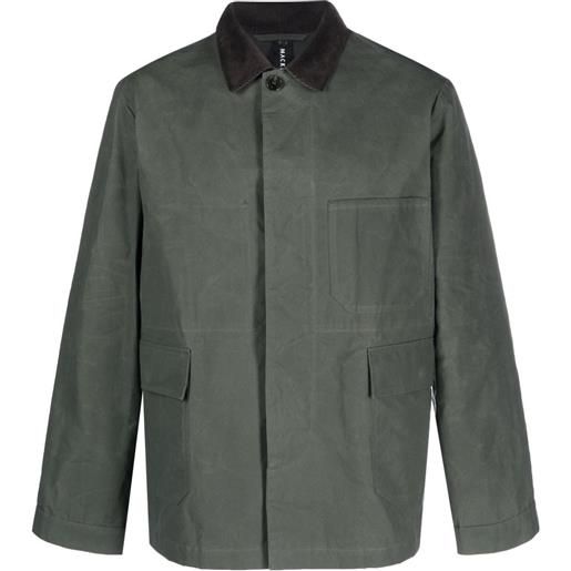 Mackintosh giacca drizzle cerata - verde