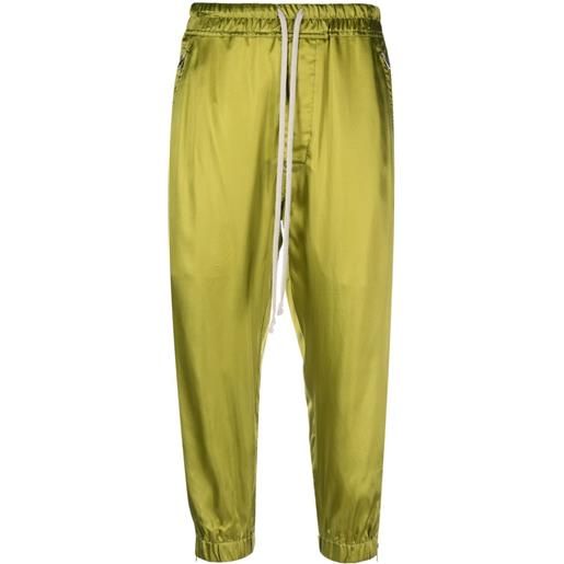 Rick Owens pantaloni sportivi luxor - verde
