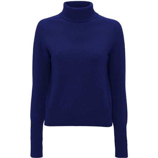 Victoria Beckham maglione a collo alto - blu