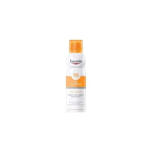 Eucerin - oil control dry touch spray corpo spf50+ confezione 200 ml