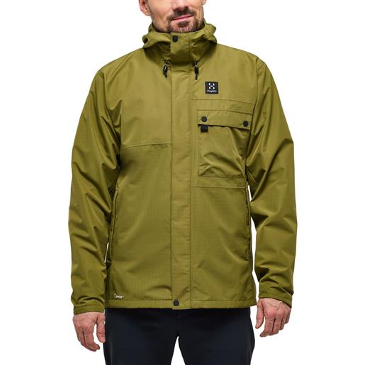 Haglofs porfyr proof jacket verde s uomo