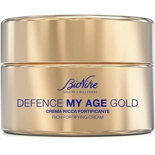 Bionike defence my age gold crema ricca fortificante 50ml