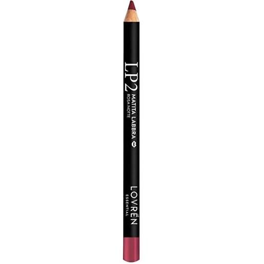 Lovren essential matita labbra lp2 rosa notte 1 pezzo