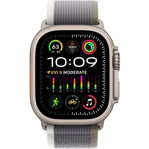 Apple smartwatch Apple watch ultra 2 49mm verde/grigio [mrf43fd/a]