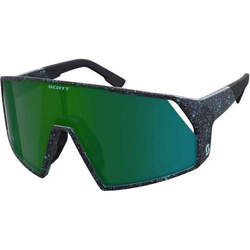 Scott pro shield sunglasses trasparente green chrome/cat3