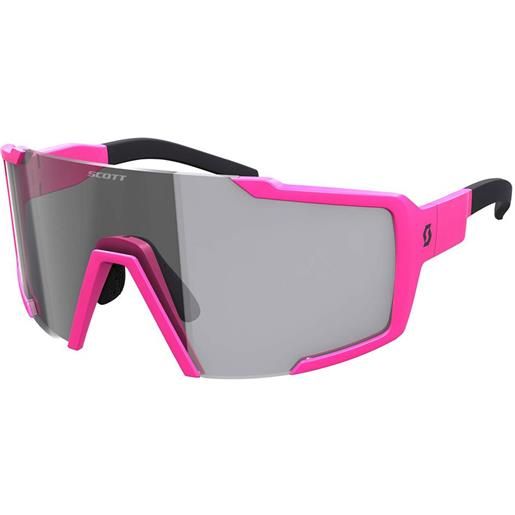 Scott shield compact ls photochromic sunglasses rosa grey light sensitive/cat1-3
