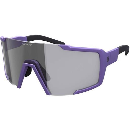 Scott shield compact ls photochromic sunglasses trasparente grey light sensitive/cat1-3