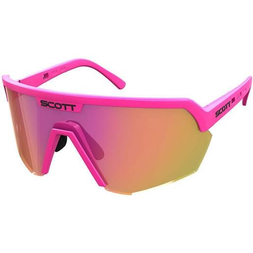 Scott sport shield sunglasses rosa pink chrome/cat3