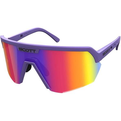 Scott sport shield sunglasses trasparente teal chrome/cat3