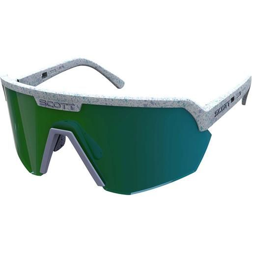 Scott sport shield sunglasses trasparente green chrome/cat3