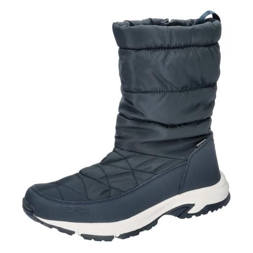 CMP yakka wmn wp-3q75986, snow boot donna, black blue, 40 eu