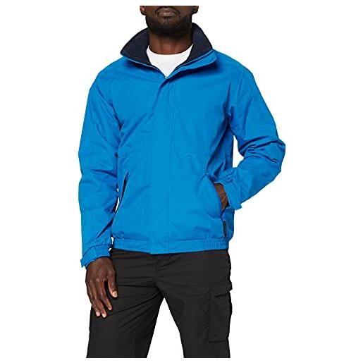 Regatta - giacca da uomo a collo alto in pile, impermeabile, a maniche lunghe, colore: blu (oxford blu), taglia xs