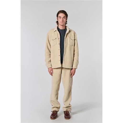 Woolrich uomo camicia in sherpa - one of these days / Woolrich bianco taglia m