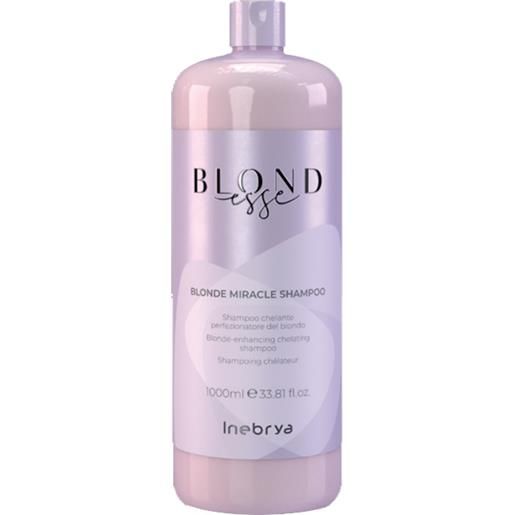 INEBRYA blondesse blonde miracle shampoo shampoo schiarente per capelli biondi 1000 ml
