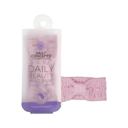 Daily Concepts daily beauty head band fascia cosmetica pink