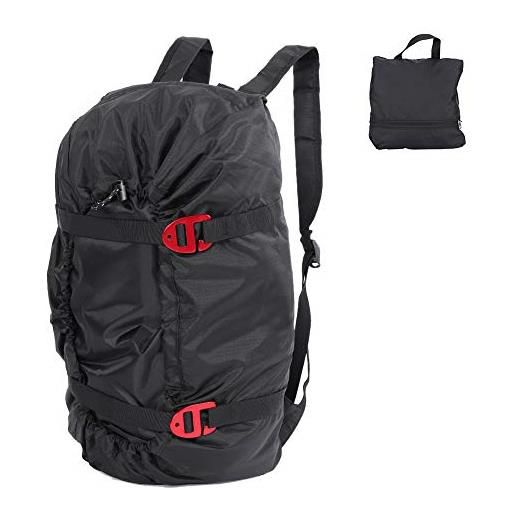 Nimomo borsa da arrampicata, borsa a tracolla pieghevole per esterni, borsa per kit di corda per escursionismo in campeggio
