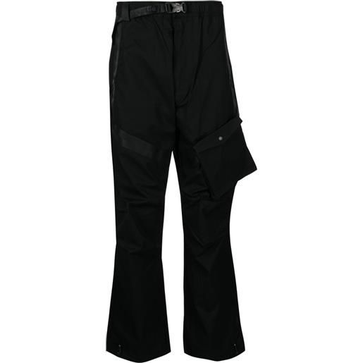 Maharishi pantaloni sportivi 4548 cordura nyco® - nero