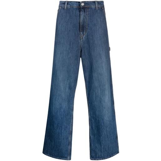 OUR LEGACY jeans a gamba ampia joiner - blu