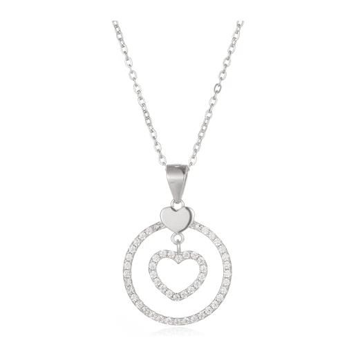 Sanetti Inspirations circle of love necklace