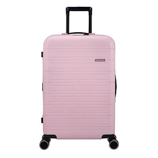 American Tourister spinner exp tsa nova stream soft pink 67 unisex adulti, rosa morbido, 67, valigia