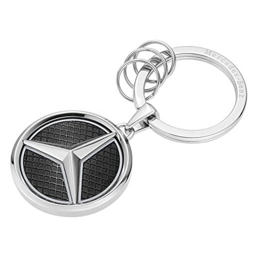 Mercedes-Benz portachiavi las vegas | argento/nero | acciaio inossidabile