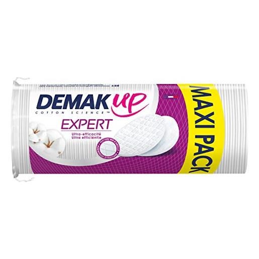 Demak'Up expert - confezione di 68 dischetti struccanti ovali maxi, lotto di 4