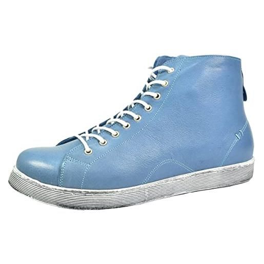 Andrea Conti 0341500 scarpe stringate donna, numero: 41 eu, colore: blu