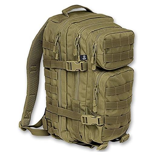 Brandit us cooper medium backpack, colore: olive, dimensione: os