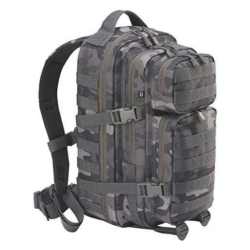 Brandit us cooper medium backpack, colore: grey camo, dimensione: os