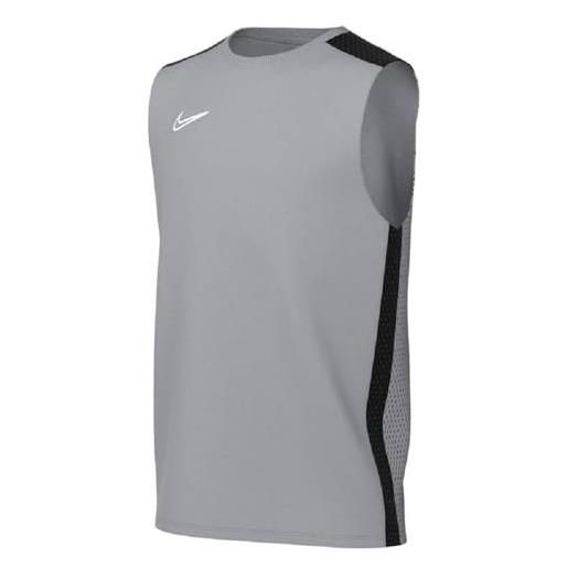 Nike y nk df acd23 top sl maglietta, bianco/nero/nero, 12-13 anni unisex-bambini e ragazzi