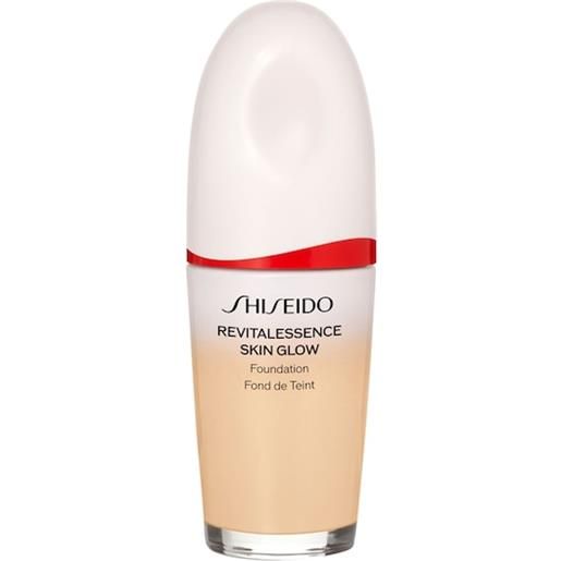Shiseido face makeup foundation revitalessence skin glow foundation spf30 pa+++ 140 porcelain