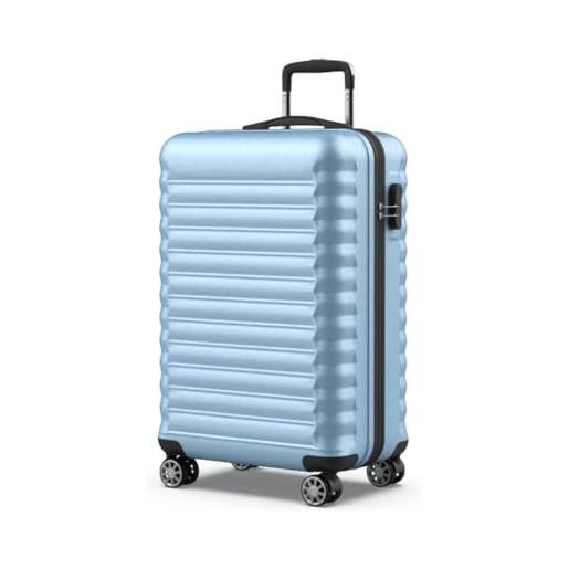 Samsonite Serie Uplite Upright 45 Cm 156 Valigia 2 Ruote Trolley Piccolo  Bagaglio A Mano Blue