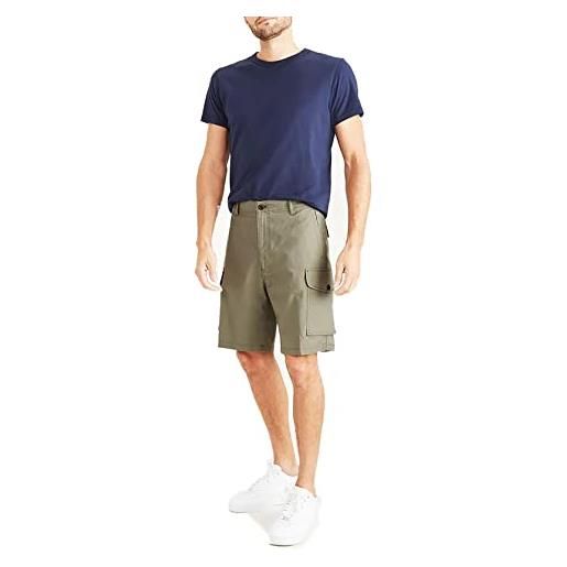 Dockers t2 cargo shorts, pantaloncini, uomo, camo 0000, 36